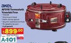 AKEL TERMOSTATLI YUVARLAK FIRIN AKEL TERMOSTATLI YUVARLAK FIRIN